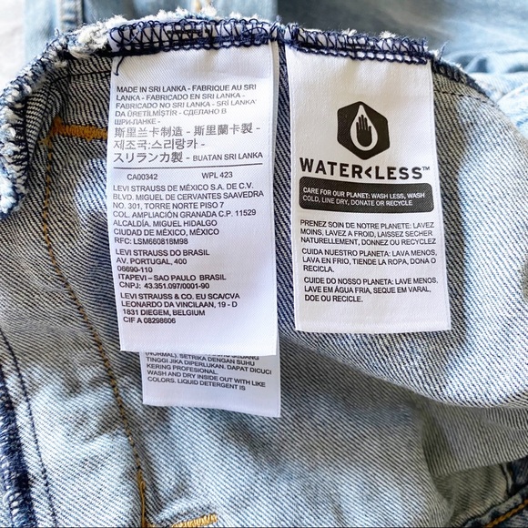 LEVI’S Original Trucker Jacket Denim Medium NWT - Picture 7 of 12